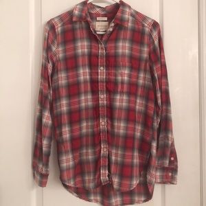 ✨ AE Red & Gray Flannel ✨